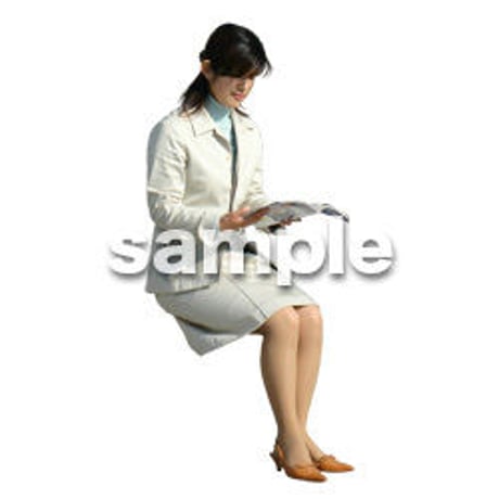 人物切抜き素材　男性女性編　A_366