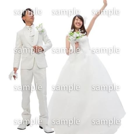 Cutout People　ウェディング　DD_018