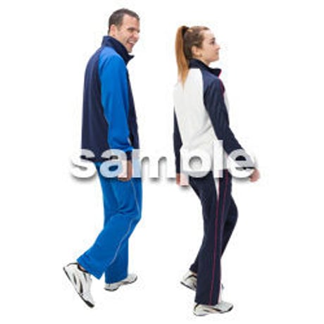 Cutout People　スポーツ　CC_054