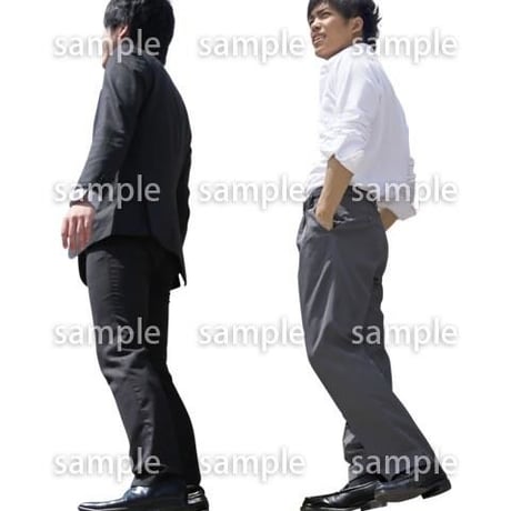 Cutout People　ビジネス-日本人　EE_593