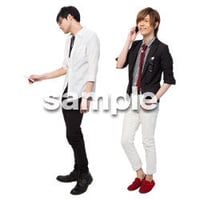 Cutout People　男性ペア　JJ_407