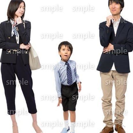 Cutout People　ファミリー　GG_036