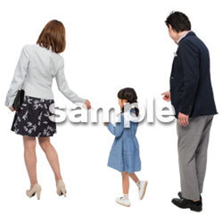 Cutout People　ファミリー　GG_024