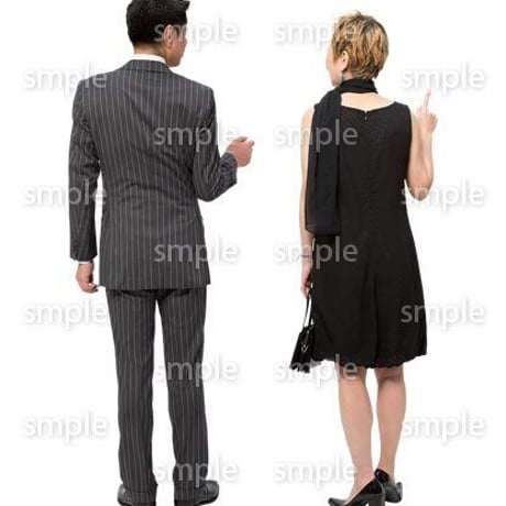 Cutout People　ハイクラス　日本人　HH_175