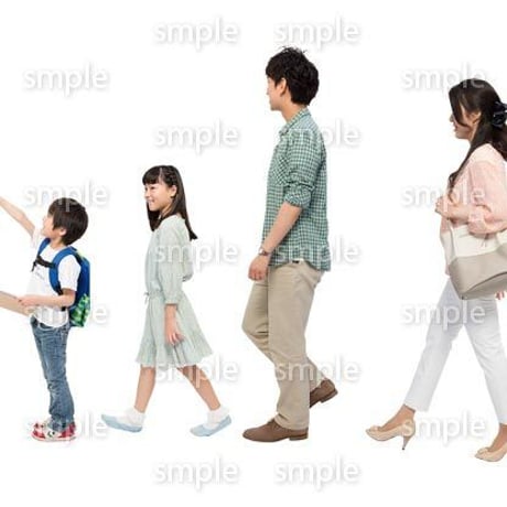 Cutout People　4人ファミリー　GG_273