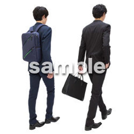Cutout People　ビジネス-日本人　EE_134