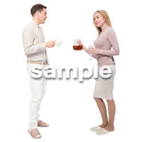 Cutout People　外国人　II_138