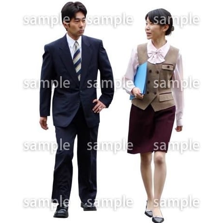 人物切抜き素材　男性女性編　A_050