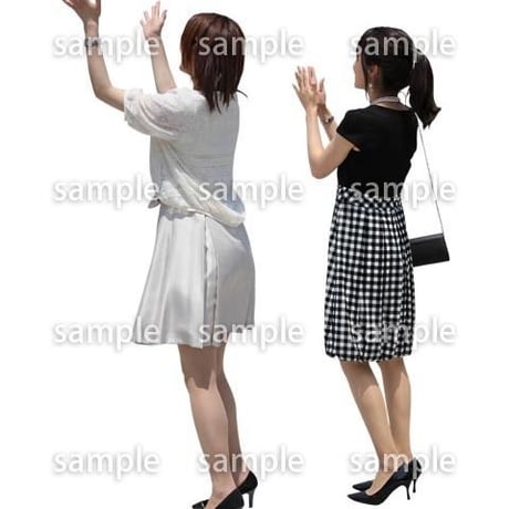 Cutout People　パーティー　DD_159