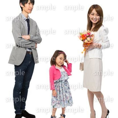 Cutout People　ファミリー　GG_042