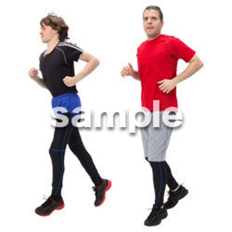 Cutout People　スポーツ　CC_017