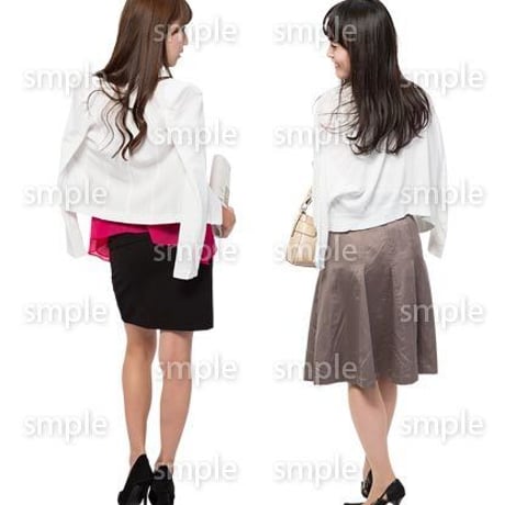 Cutout People　女性ペア　JJ_280