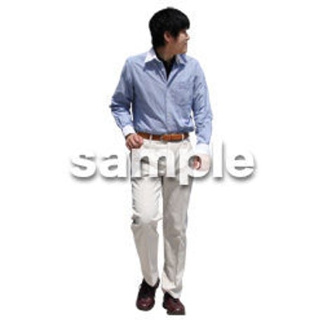 人物切抜き素材　ベーシックファッション編　P_366