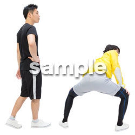Cutout People　スポーツ　CC_134