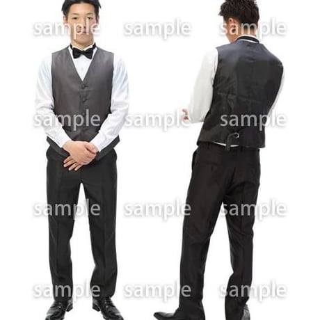 Cutout People　パーティースタッフ　DD_176