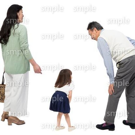 Cutout People　ファミリー　GG_199