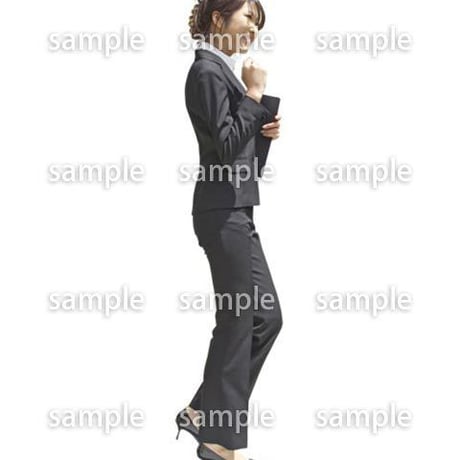 人物切抜き素材　ベーシックファッション編　P_268