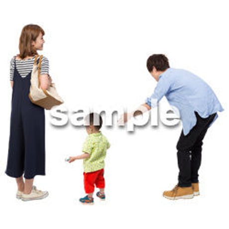 Cutout People　ファミリー　GG_154