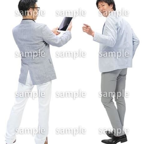 Cutout People　ビジネス-日本人　EE_154