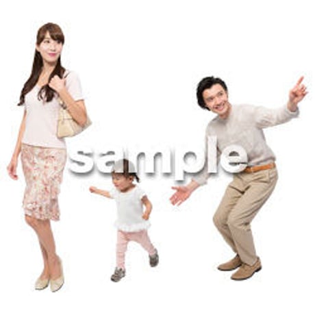 Cutout People　ファミリー　GG_142