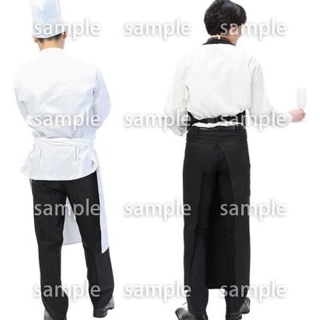 Cutout People　パーティースタッフ　DD_185