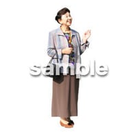 人物切抜き素材　シニア編　C_339