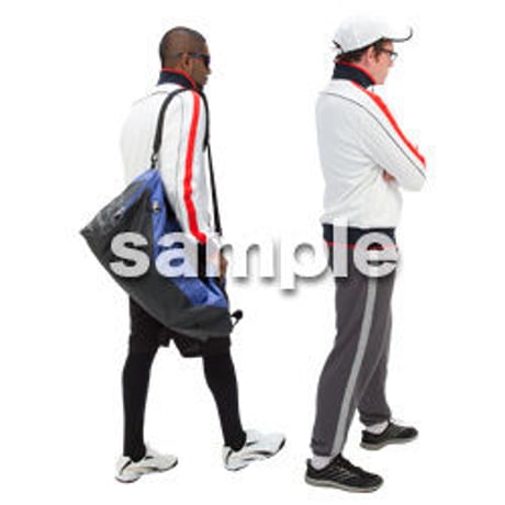 Cutout People　スポーツ　CC_099