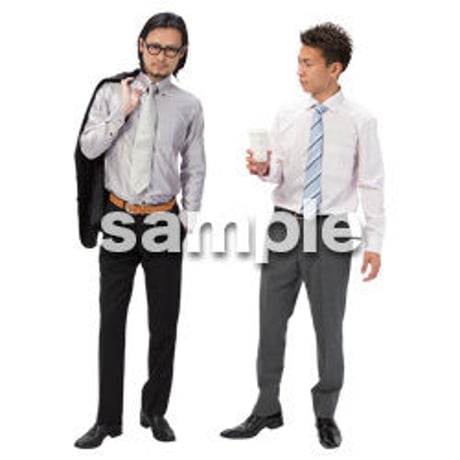 Cutout People　ビジネス-日本人　EE_046