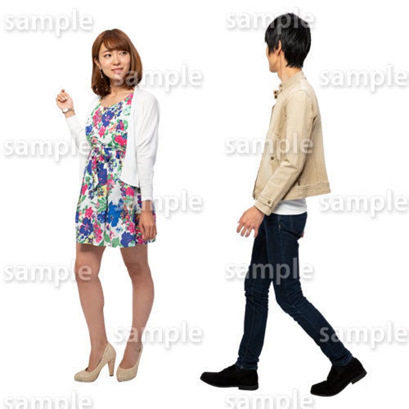 カートに入れないで下さい！フリー素材DA_09 | NO-N-NO 人物切り抜き