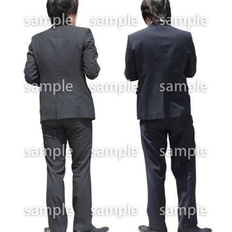 人物切抜き素材　ベーシックファッション編　P_080