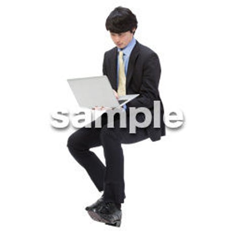 Cutout People　ビジネス-日本人　EE_432
