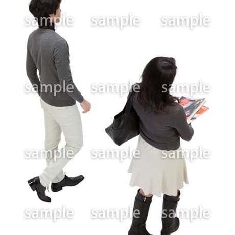 Cutout People　鳥瞰　人物　FF_099
