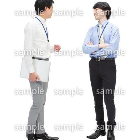Cutout People　ビジネス-日本人　EE_032
