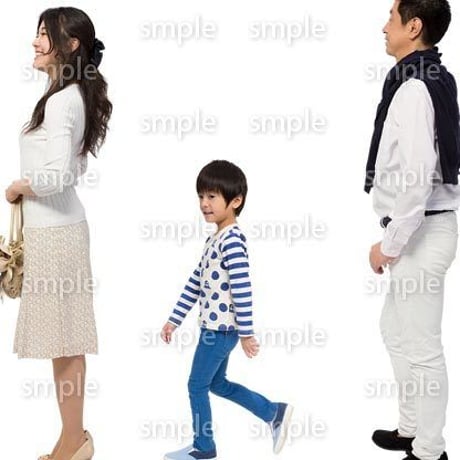Cutout People　ファミリー　GG_093