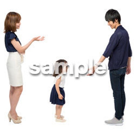Cutout People　ファミリー　GG_098