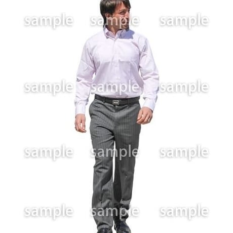 Cutout People　ビジネス　AA_166