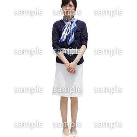 人物切抜き素材　ベーシックファッション編　P_216