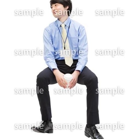 Cutout People　ビジネス-日本人　EE_456