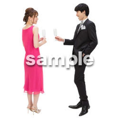 Cutout People　パーティー　DD_089