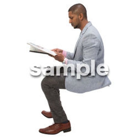 Cutout People　外国人カジュアル　BB_393