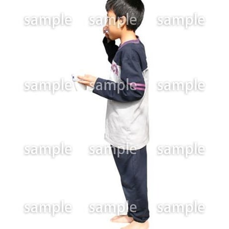 人物切抜き素材　リビング・散歩編　I_428
