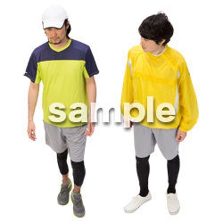Cutout People　スポーツ 鳥瞰　CC_361