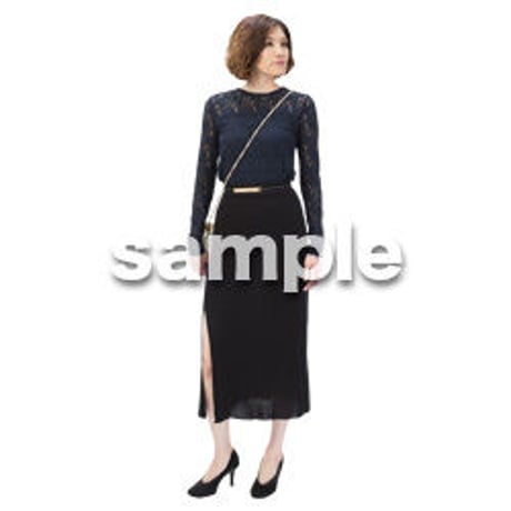 Cutout People　日本人カジュアル　BB_331
