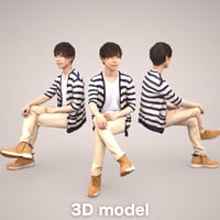 3D人物素材 [Posed]   035_Toru