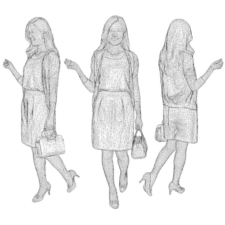 3D人物素材  [Posed]  053_Mao