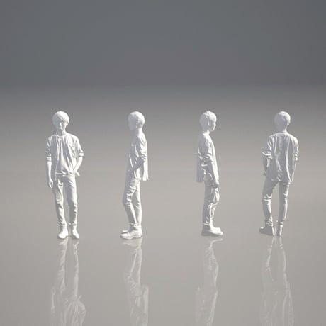 3D人物素材 [ お試し版 ] 033_M_Toru