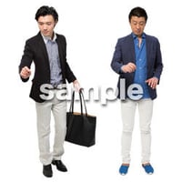 Cutout People　男性ペア　JJ_411