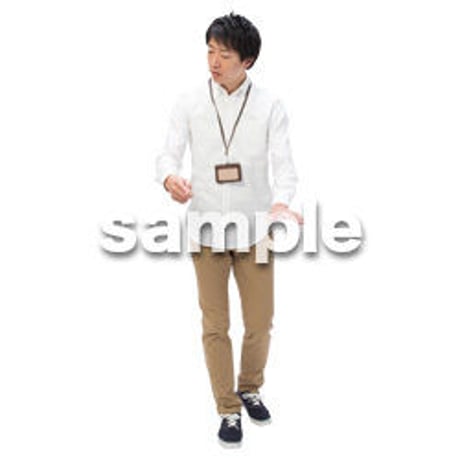 Cutout People　ビジネス-日本人　EE_301