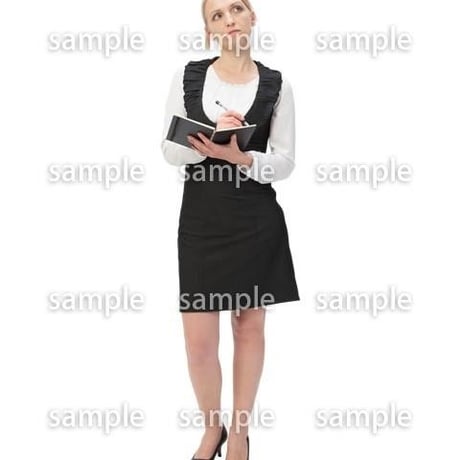 Cutout People　ビジネス　AA_216