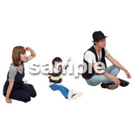 Cutout People　ファミリー　II_232
